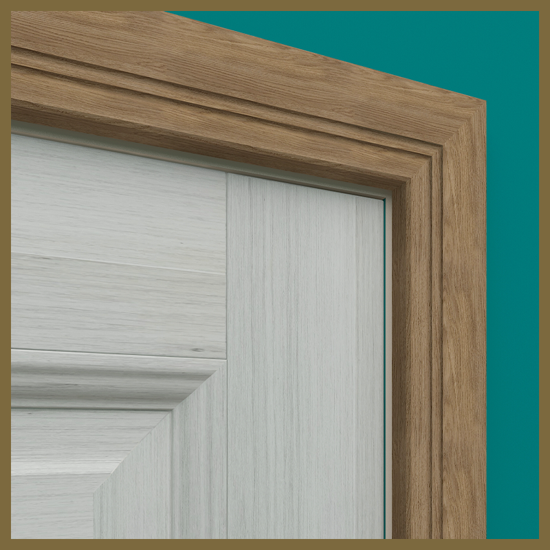 Edge 2x2 C 2 Groove Walnut Architrave