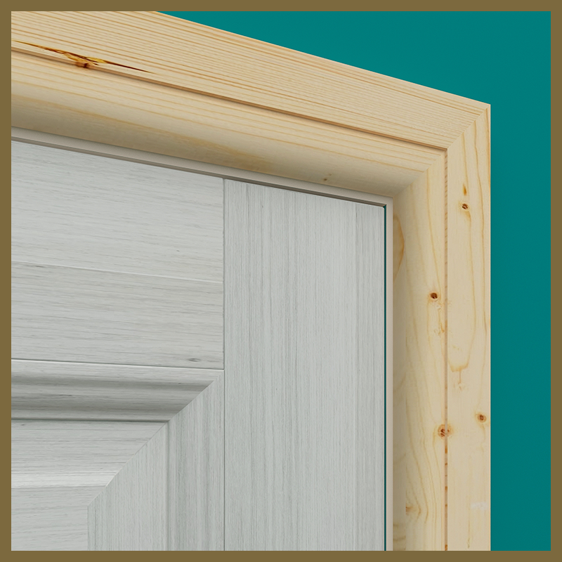 Bullnose 1 Groove Pine Architrave