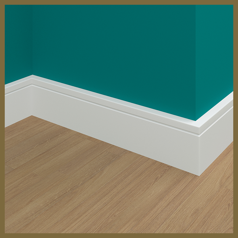 Pencil Round C 1 Groove Skirting Board
