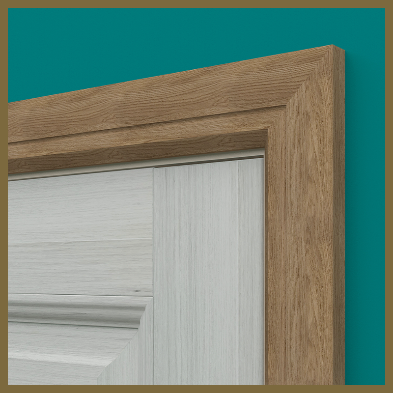 Chamfer C 1 Groove Walnut Architrave