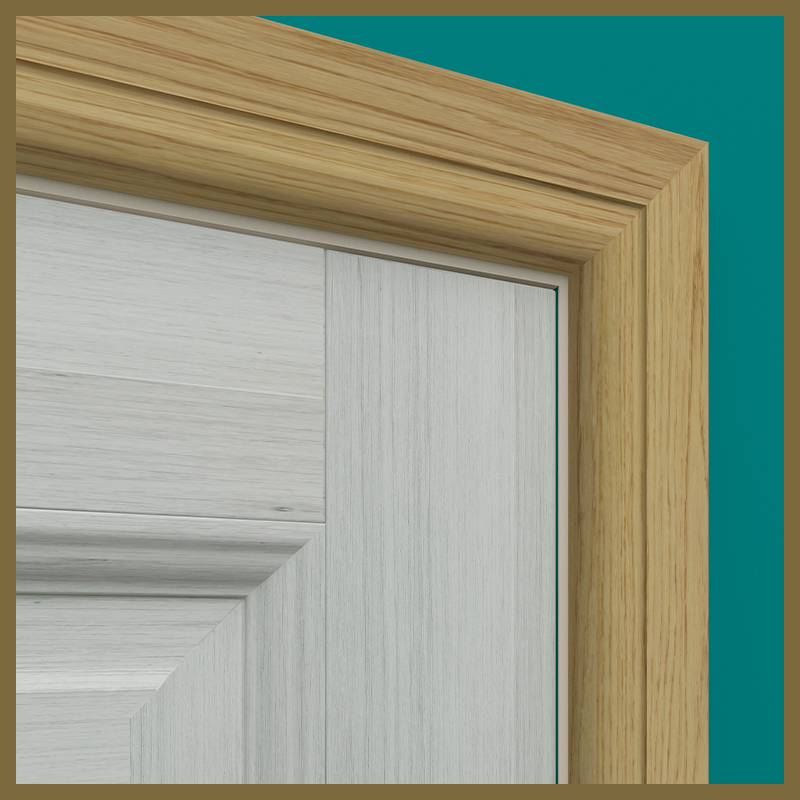 Bullnose C 1 Groove Oak Architrave