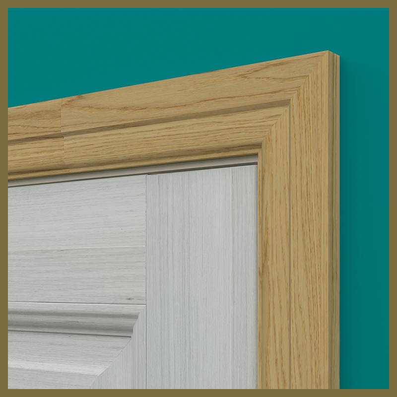 Lambs Tongue Oak Architrave