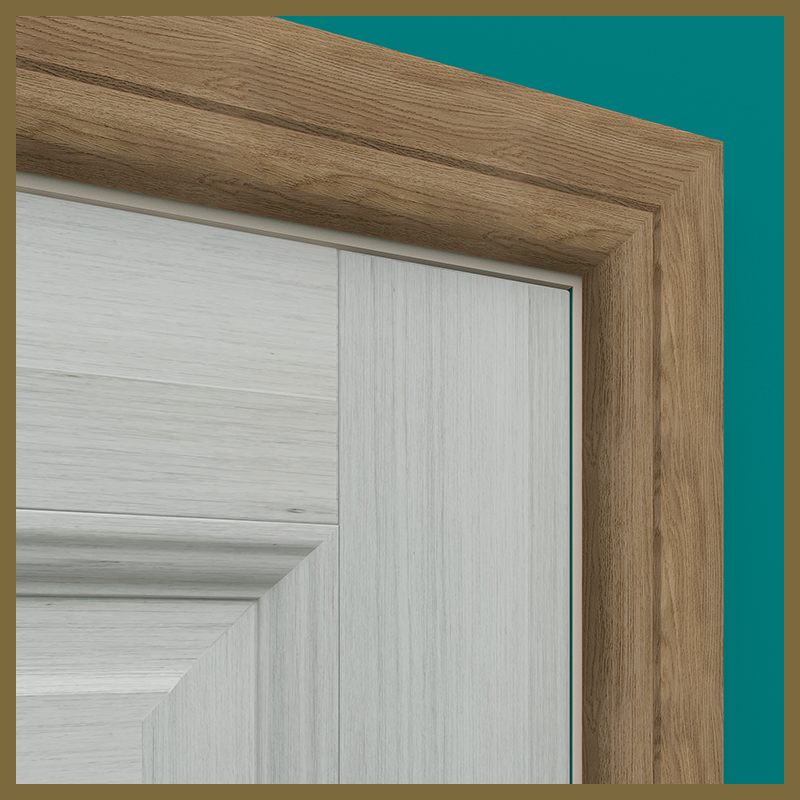 Bullnose V 1Groove Walnut Architrave