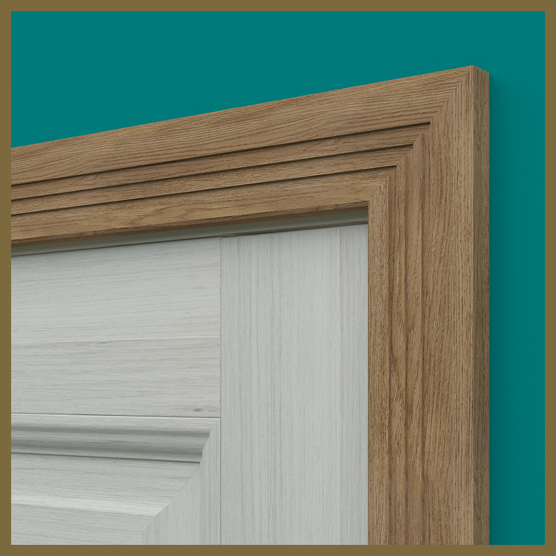 Edge 2x2 Groove Walnut Architrave 3