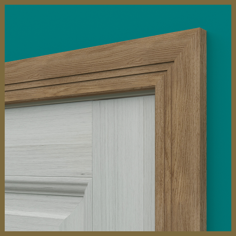 Edge 2x2 Groove Walnut Architrave 2