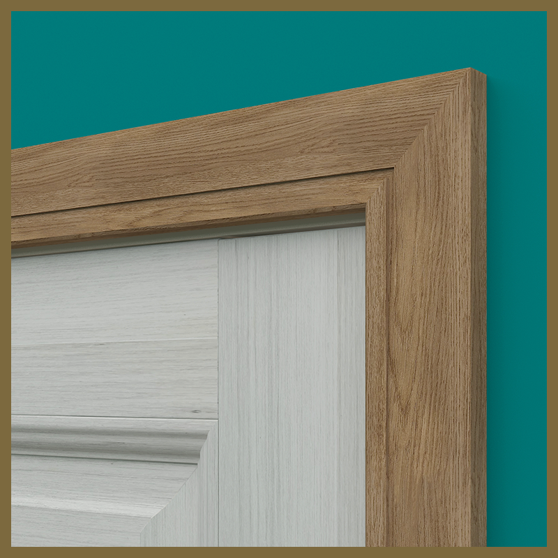 Edge 2x2 Groove Walnut Architrave 1