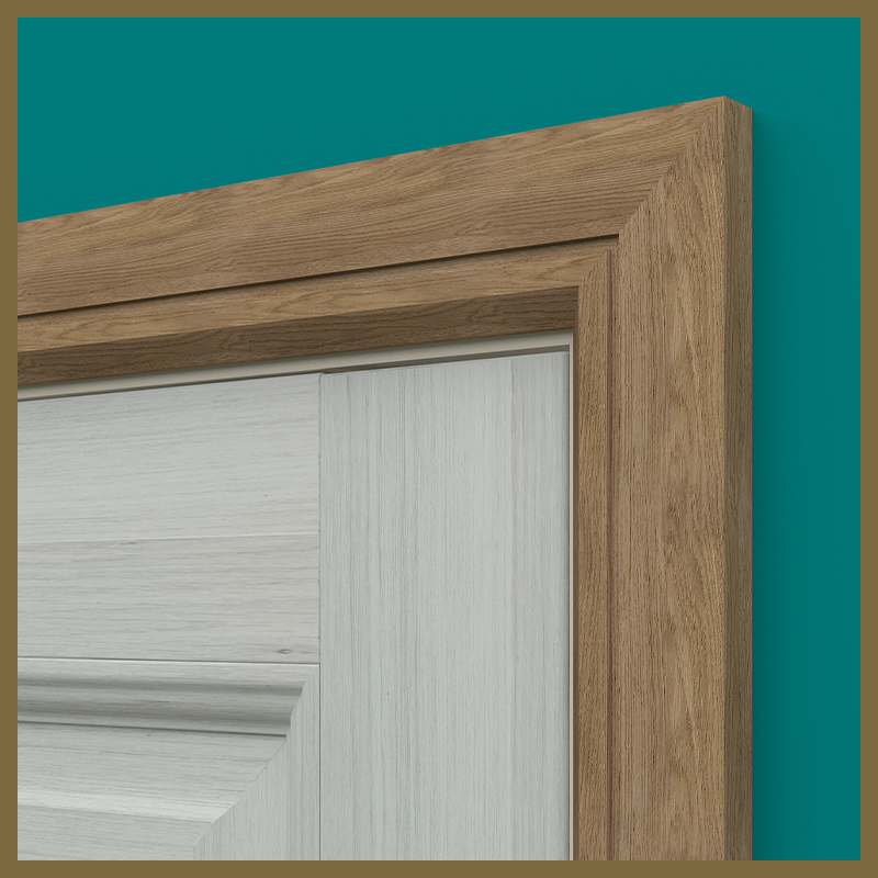 Chamfer 1 Groove Walnut Architrave