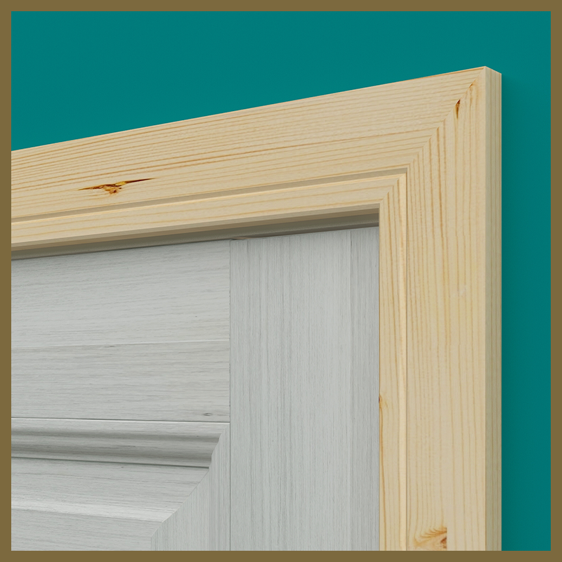 Chamfer V 1 Groove Pine Architrave
