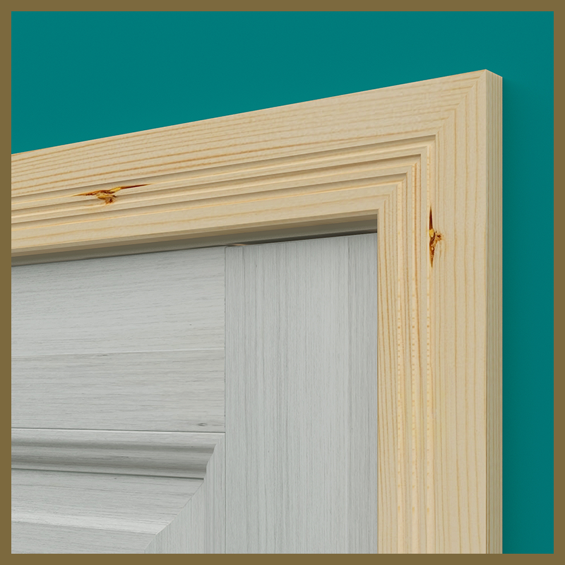Edge 2x2 C 3 Groove Pine Architrave