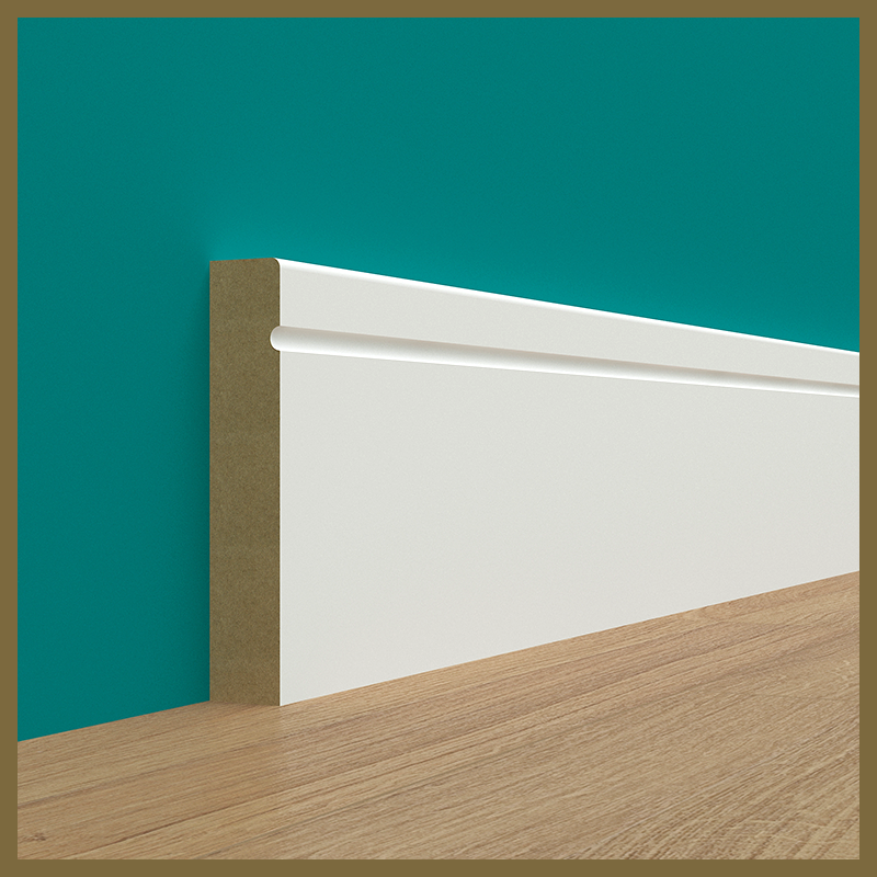 Pencil Round C 1 Groove Skirting Board