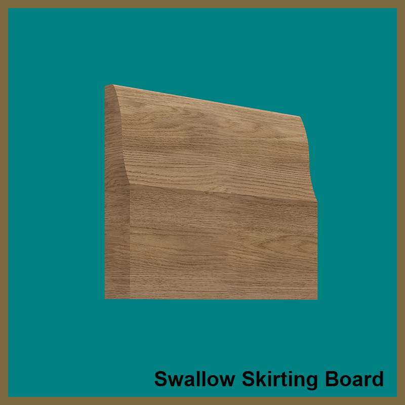 Swallow Walnut Skirting Board