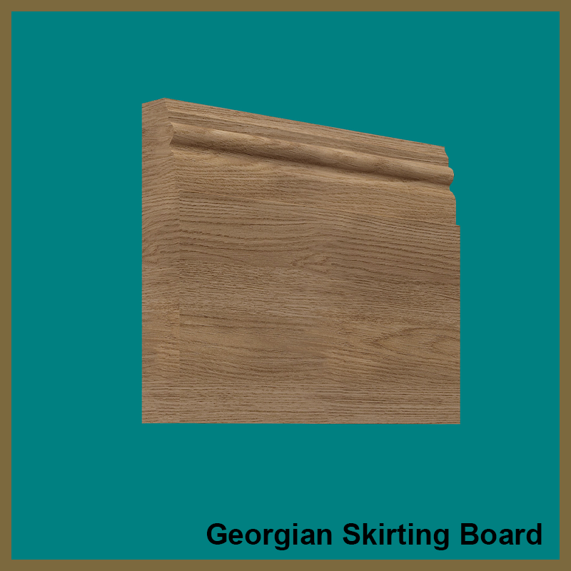 Georgian Walnut Skirting Board