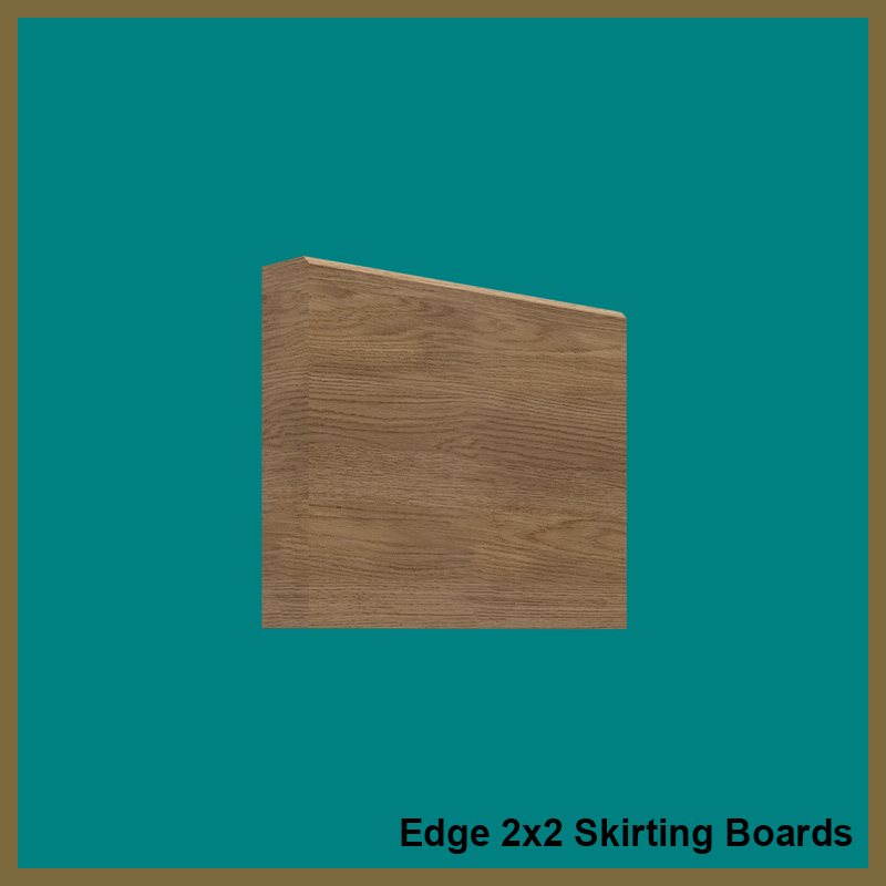 Edge 2x2 Walnut Skirting Boards