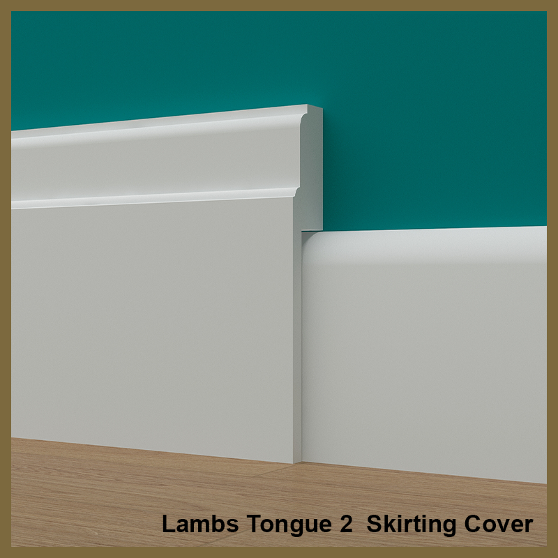 Lambs Tongue 2 Skirting Board Cover