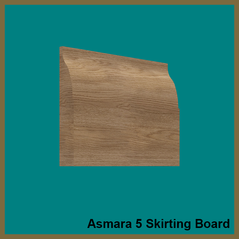 Asmara 5 Walnut Skirting Board
