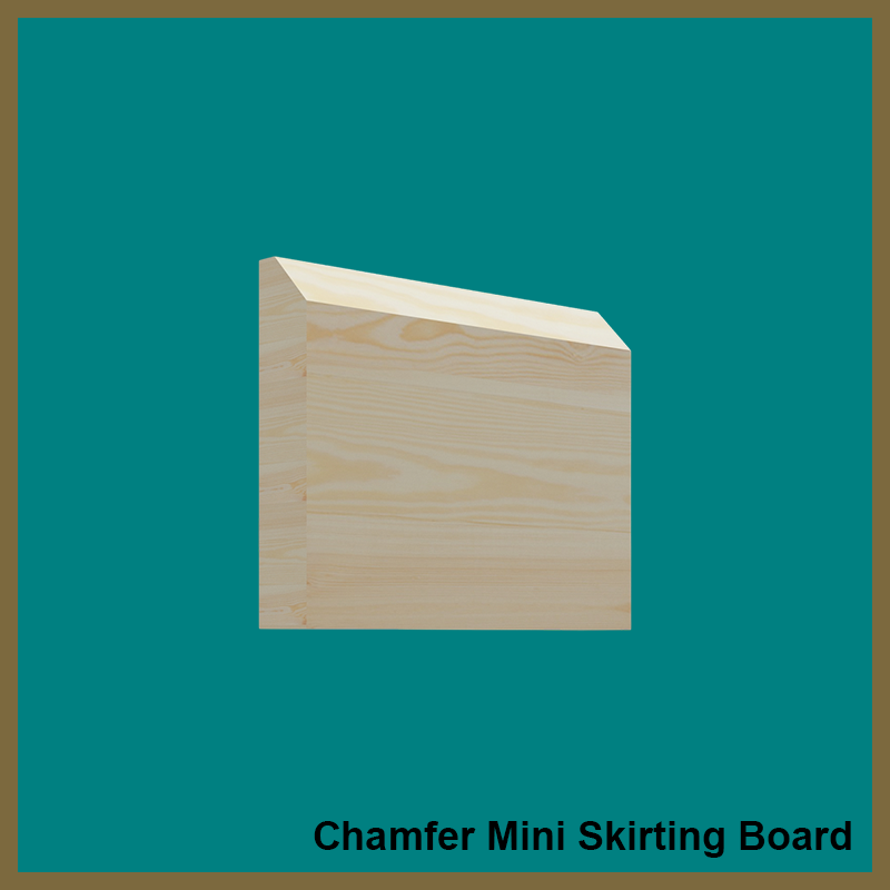 Chamfer Mini Pine Skirting Board