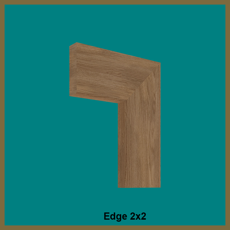 Edge 2x2 Walnut Architrave
