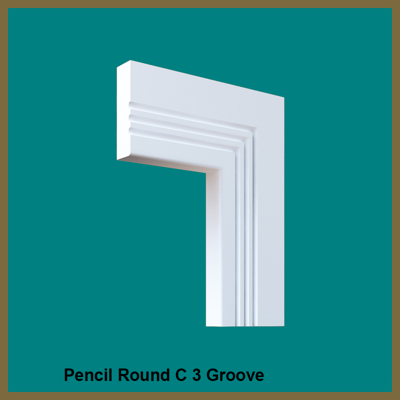 Pencil Round C 3 Groove Architrave