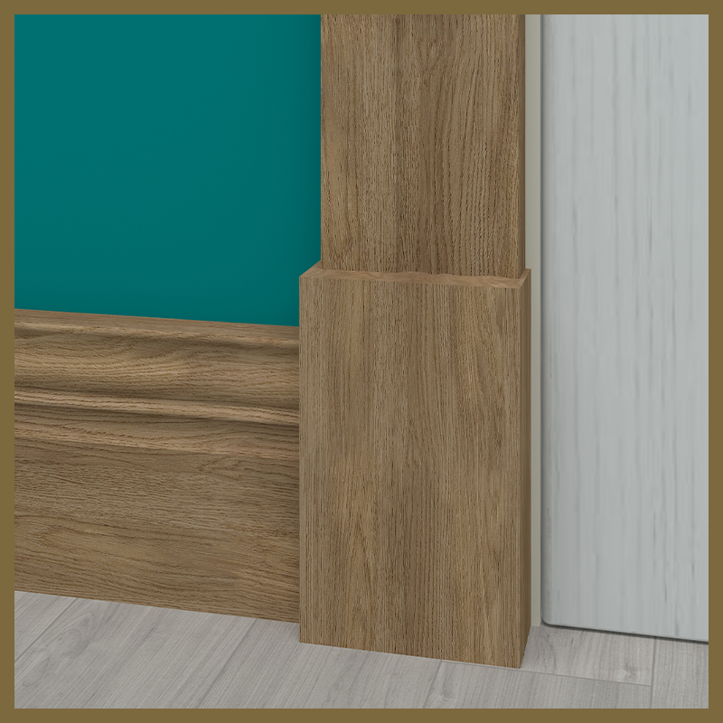 Walnut Square Plinth Block