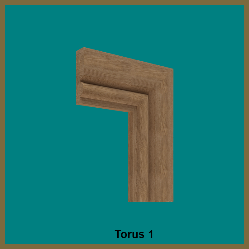 Torus 1 Walnut Architrave