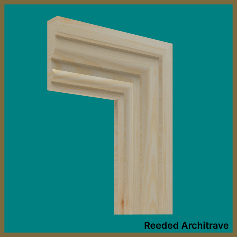 Reeded Pine Architrave