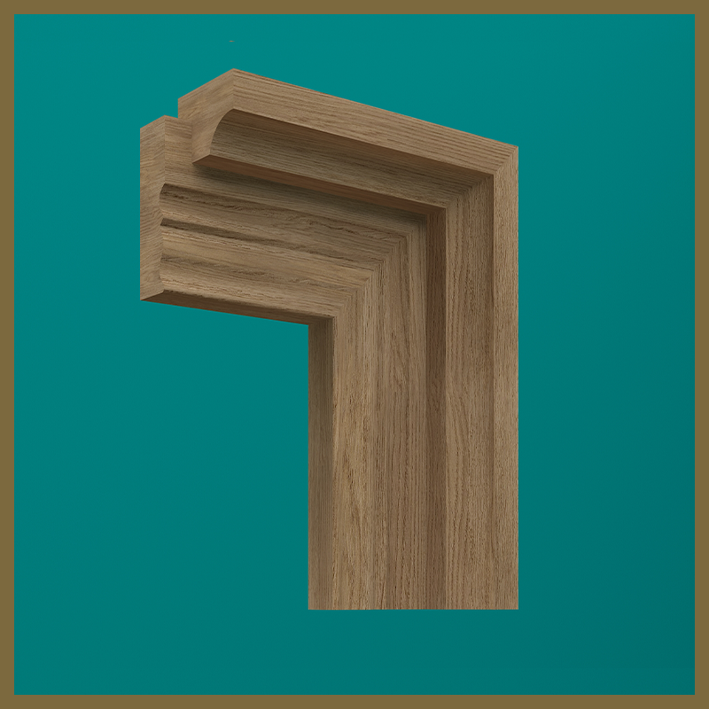 Curved Walnut Hockey Stick