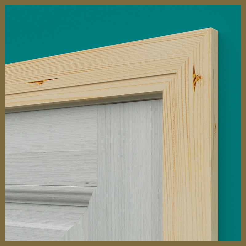 Pencil Round 1 Groove Pine Architrave