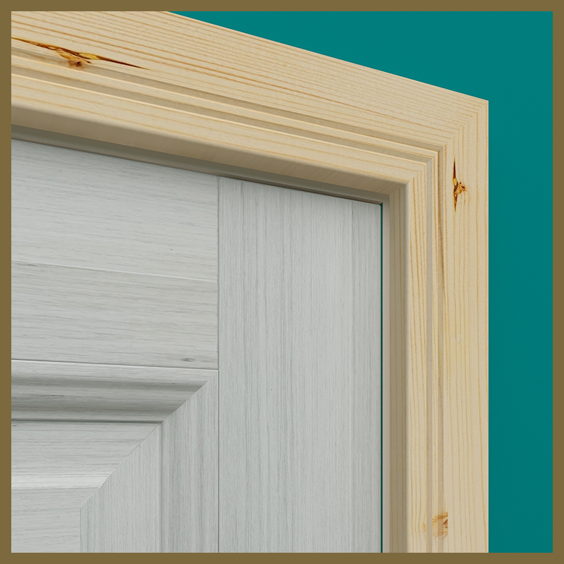 Pencil Round V 2 Groove Pine Architrave