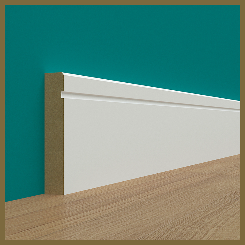 Edge 2x2 1 Groove Skirting Board