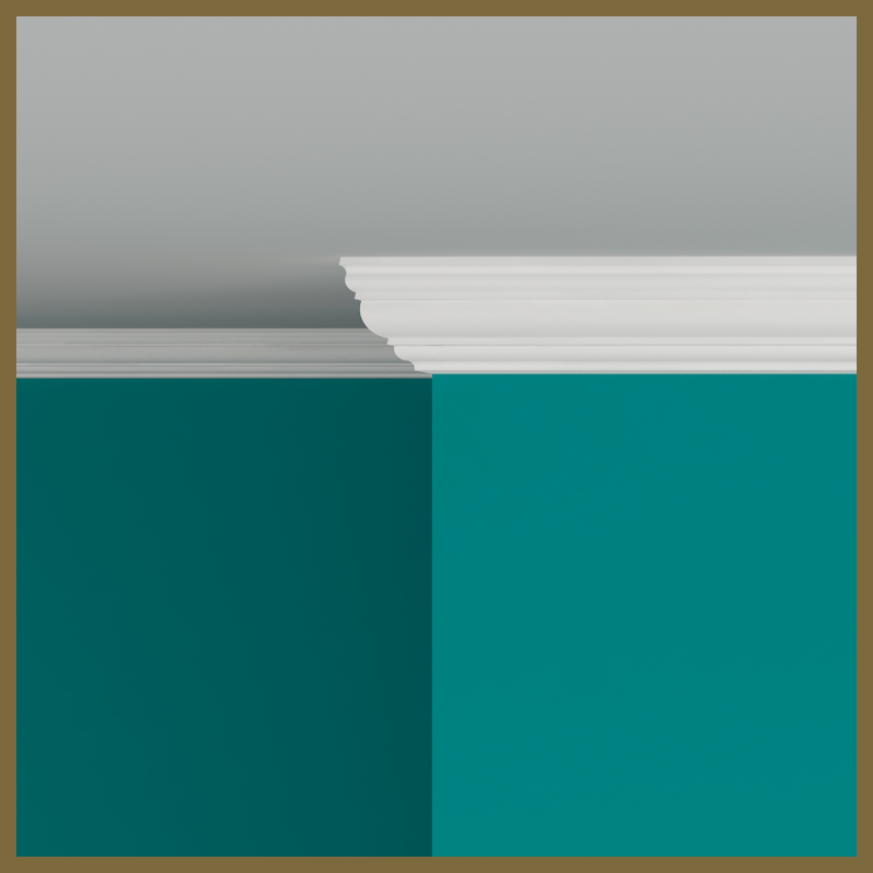 Large Georgian MDF Cornice Coving