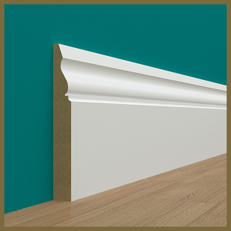 Large Big Ogee MDF Skirting Board