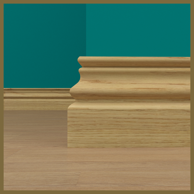 Elegance Oak Skirting Board