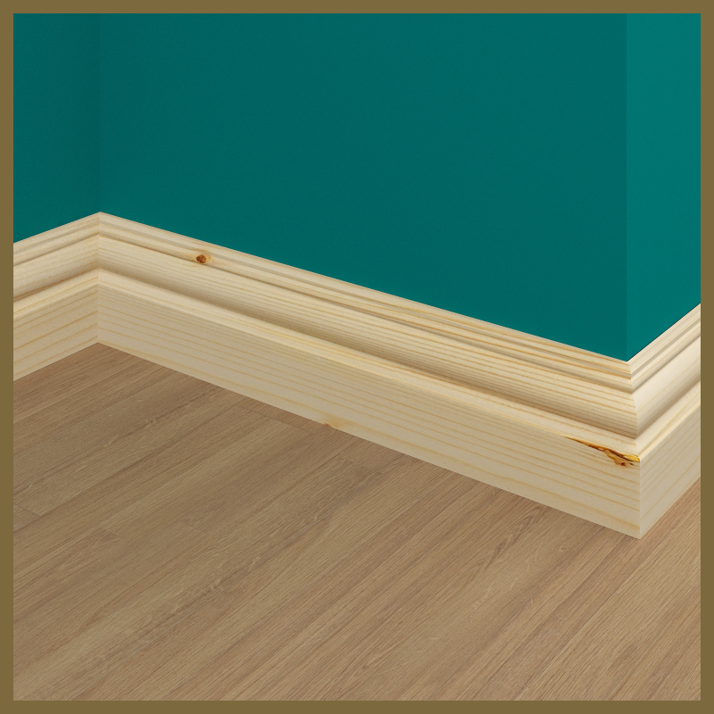Elizabethen Pine Skirting Board