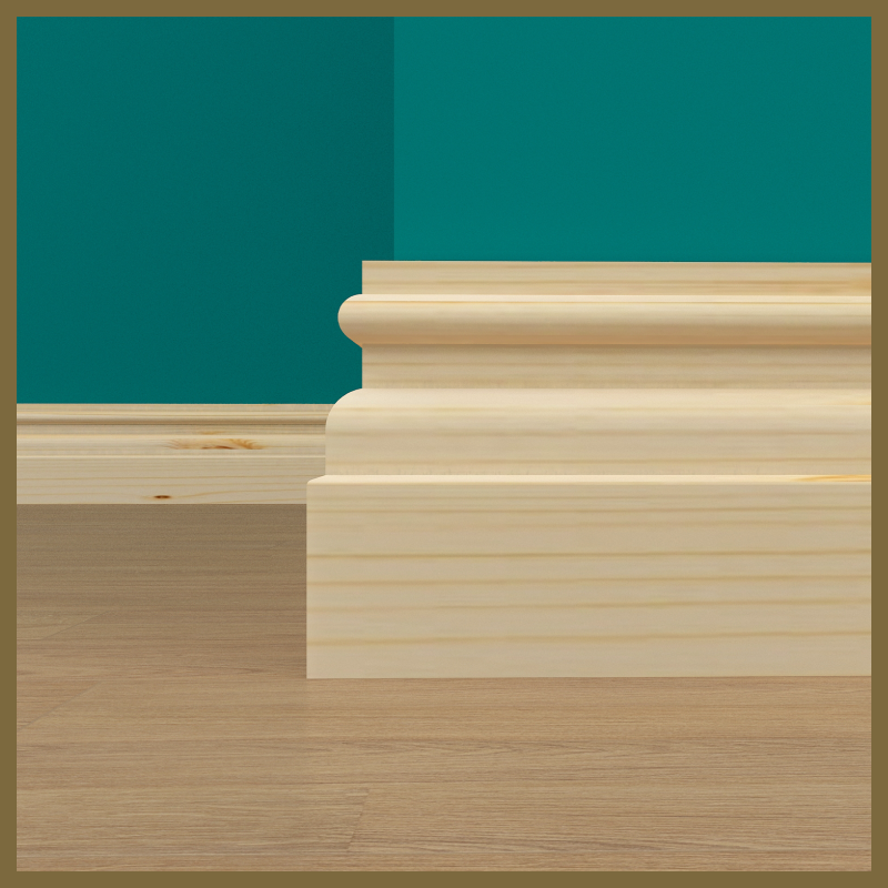 Reeded Pine Skirting Board