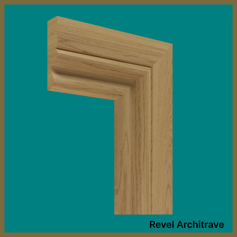 Reeded Oak Architrave