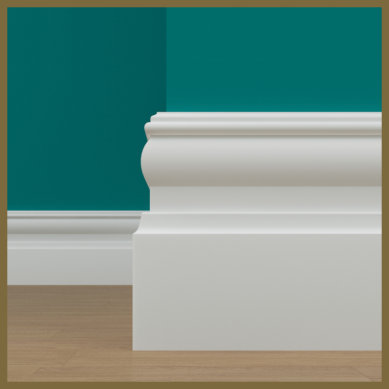 Large Edwardin MDF Skirting Board