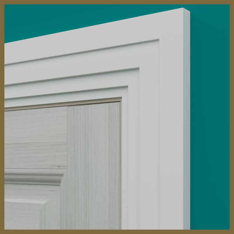 Large Stepped MDF Architrave