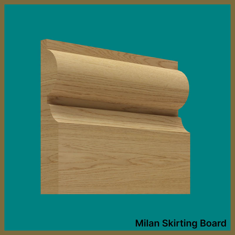 Milan Oak Skirting Board