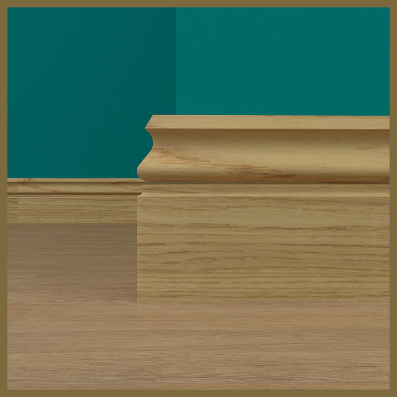 Mirage Oak Skirting Board