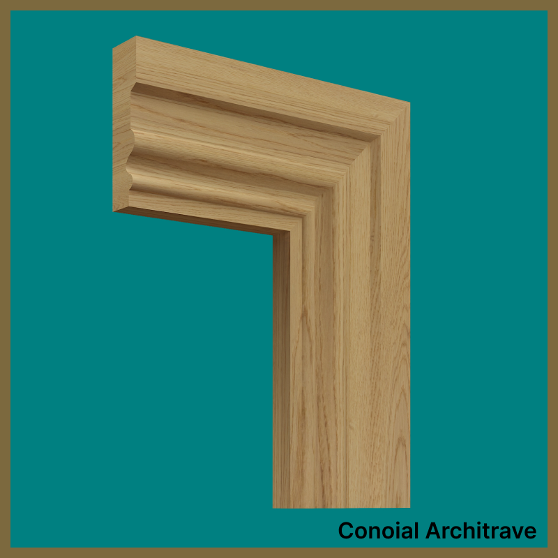 Conoial Oak Architrave