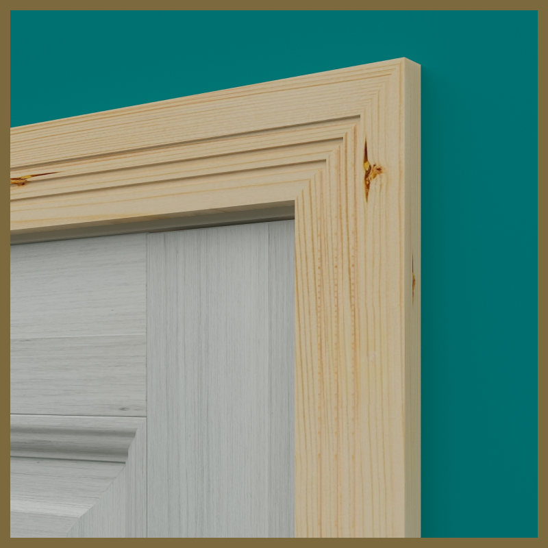 Square Edge Groove 3 Pine Architrave