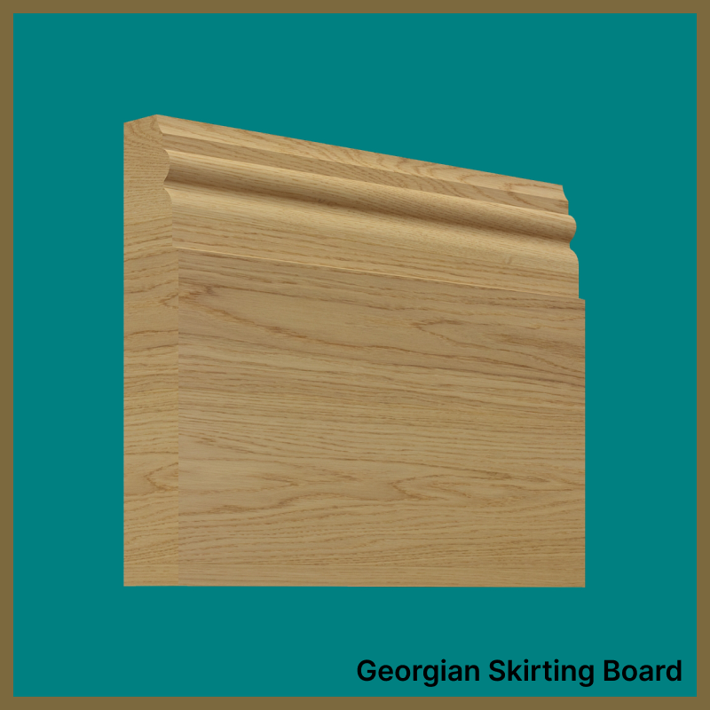 Georgian Oak Skirting Board