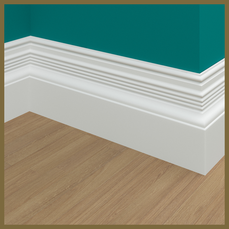 Large Poineer MDF Skirting Board