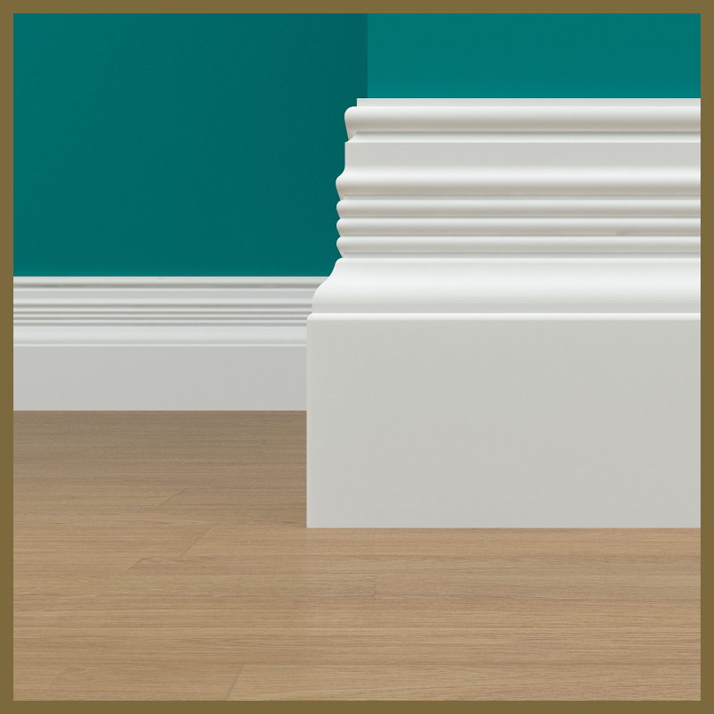 Large Poineer MDF Skirting Board