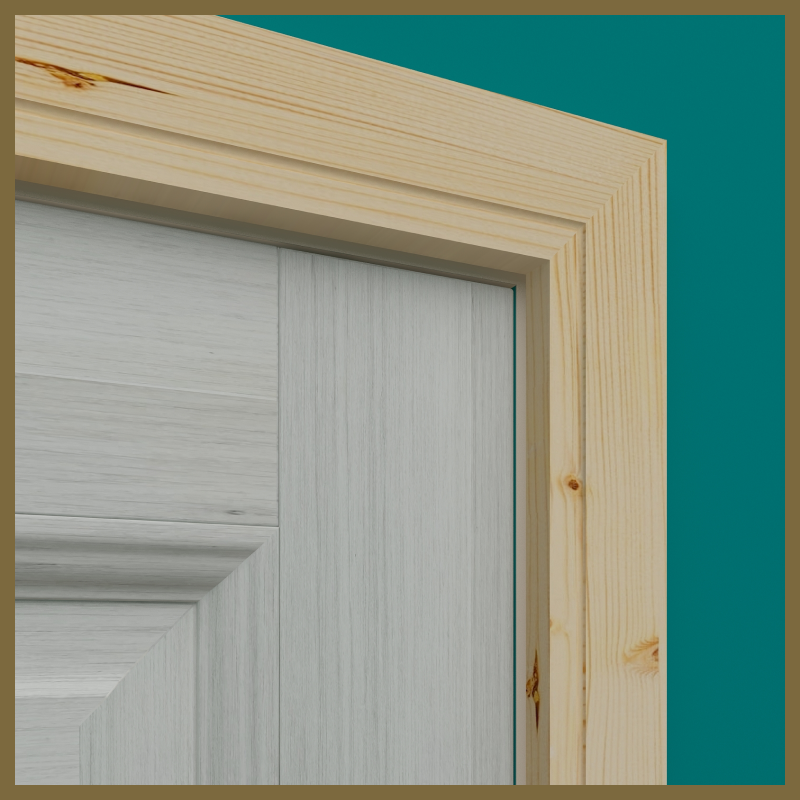 Square Edge C 1 Groove Pine Architrave