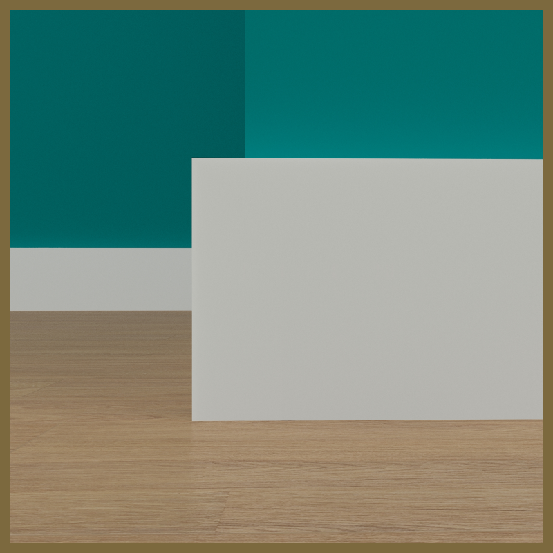 Square Edge Skirting Board