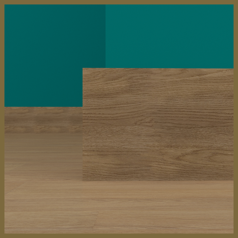 Square Edge Walnut Skirting Board