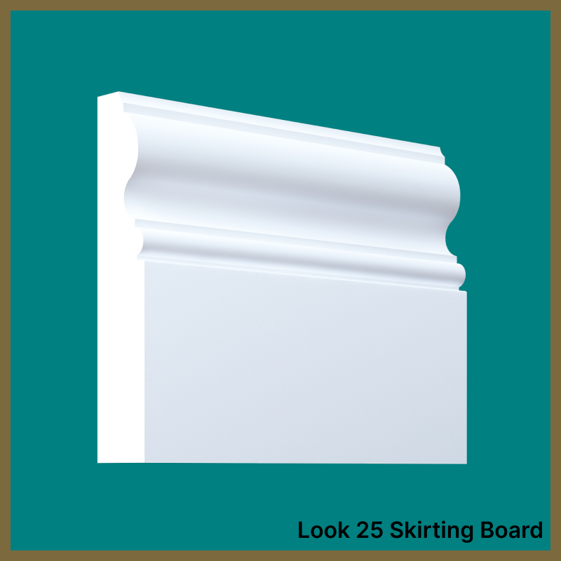 Look 25 MDF Skirting Board
