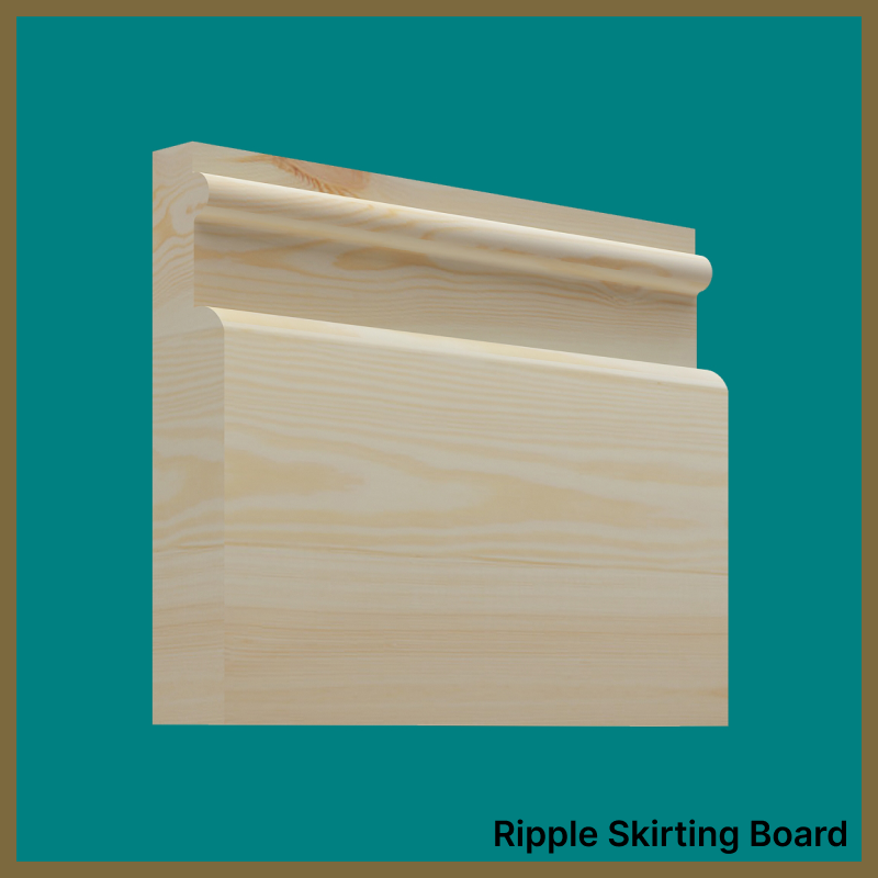Ripple Pine Skirting Board