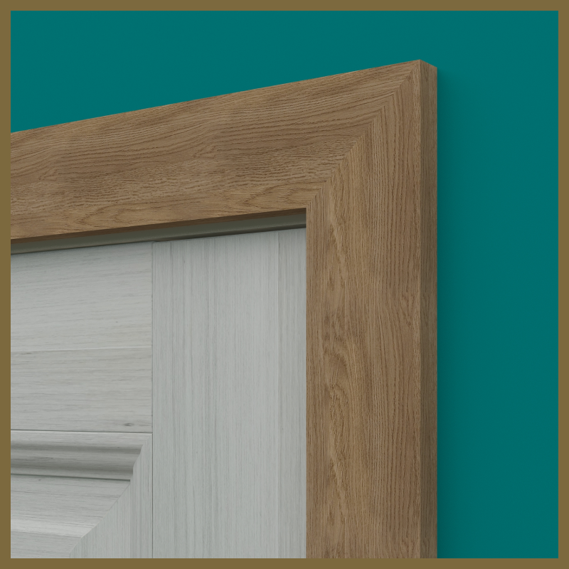 Square Edge Walnut Architrave